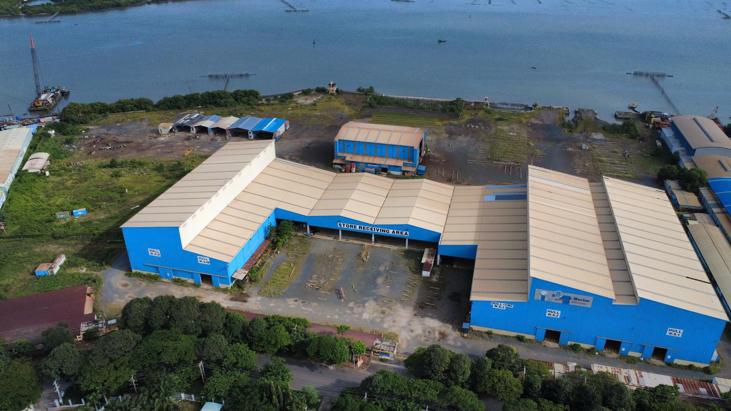 Minh Viet Shipyard Front View
